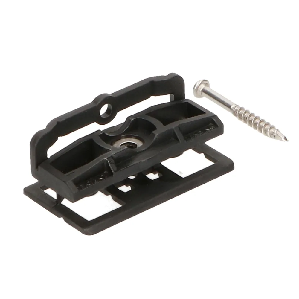 Twinson mont.clip+schr. kunststof 100st