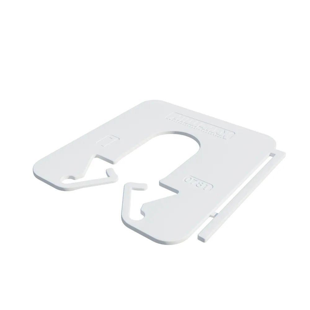 Milli-Max uitvulplaatje 1mm 360 stuks