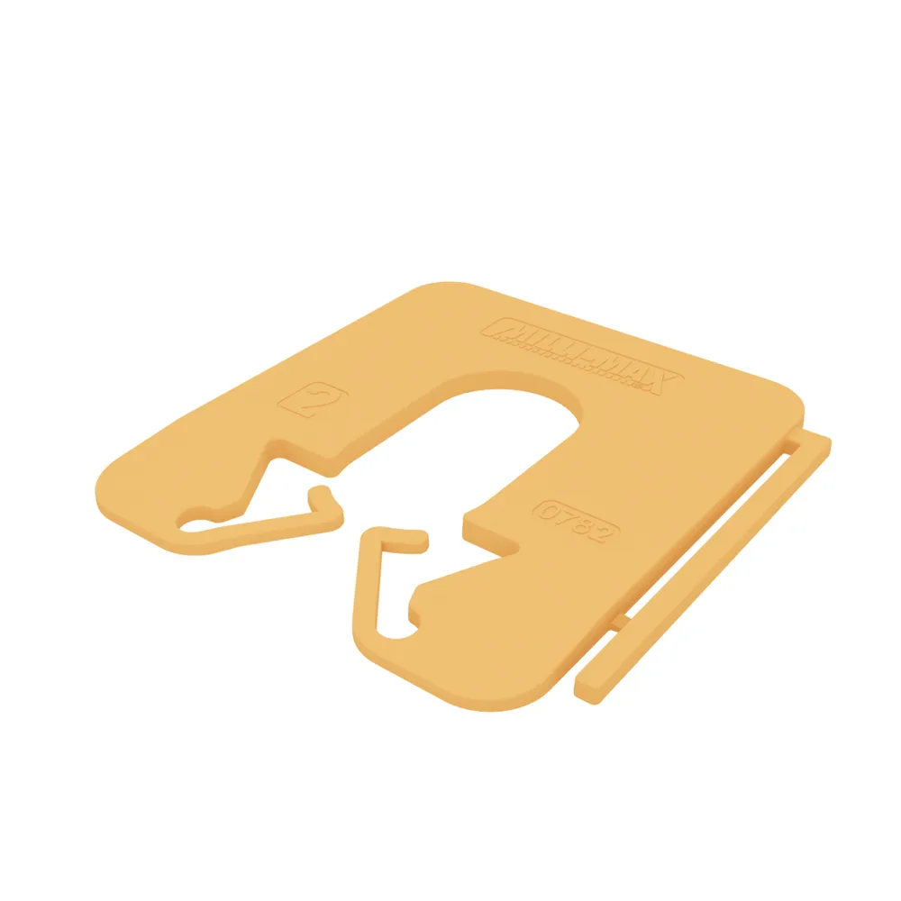 Milli-Max uitvulplaatje 2mm 200 stuks