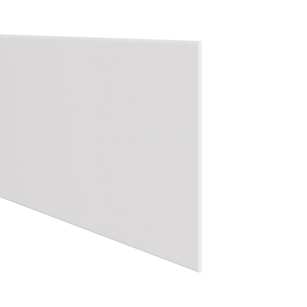 Volschuim plat 400x9 mm 2-zijdig afgerond