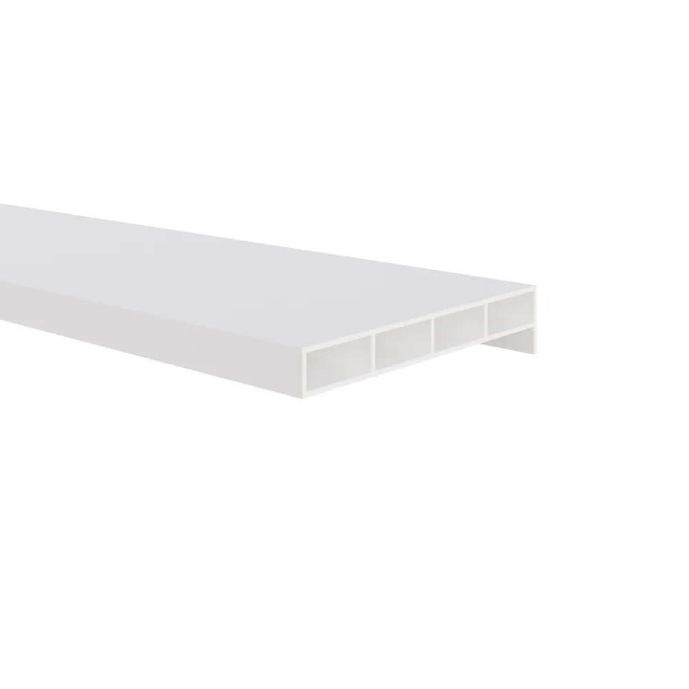 Kamerprofiel met haakse lip 100x30x15 mm