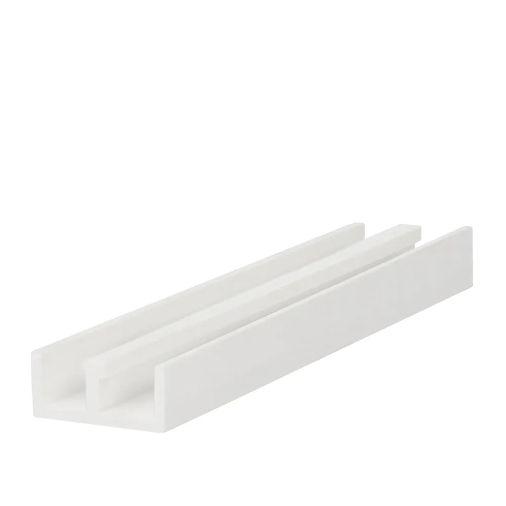 Onder schuifrailprofiel 2x6mm