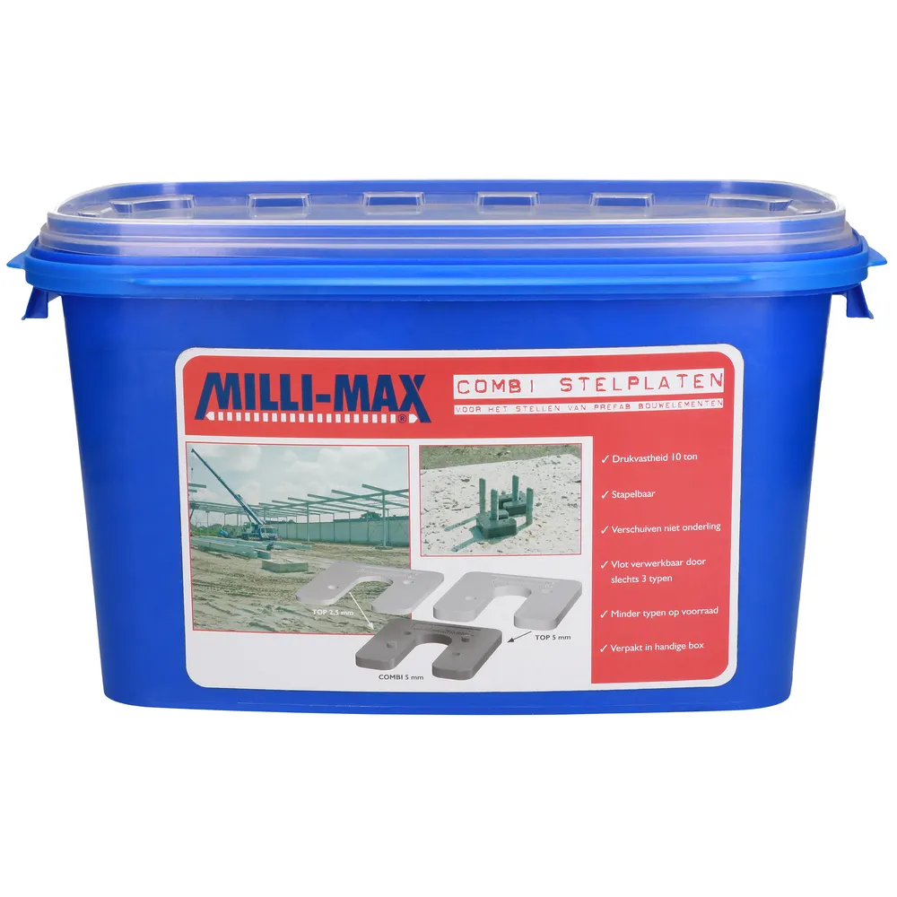 Startset U-combi stelplaten