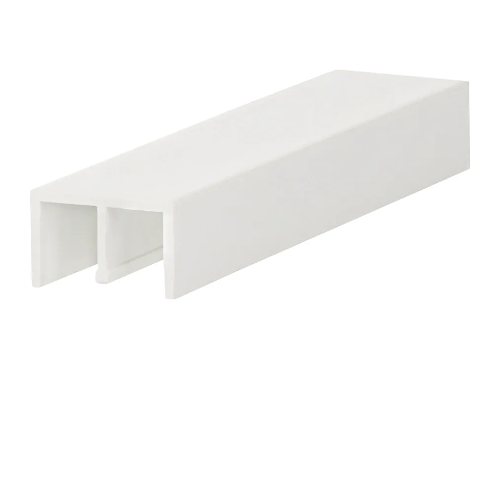 Boven schuifrailprofiel 2x6mm