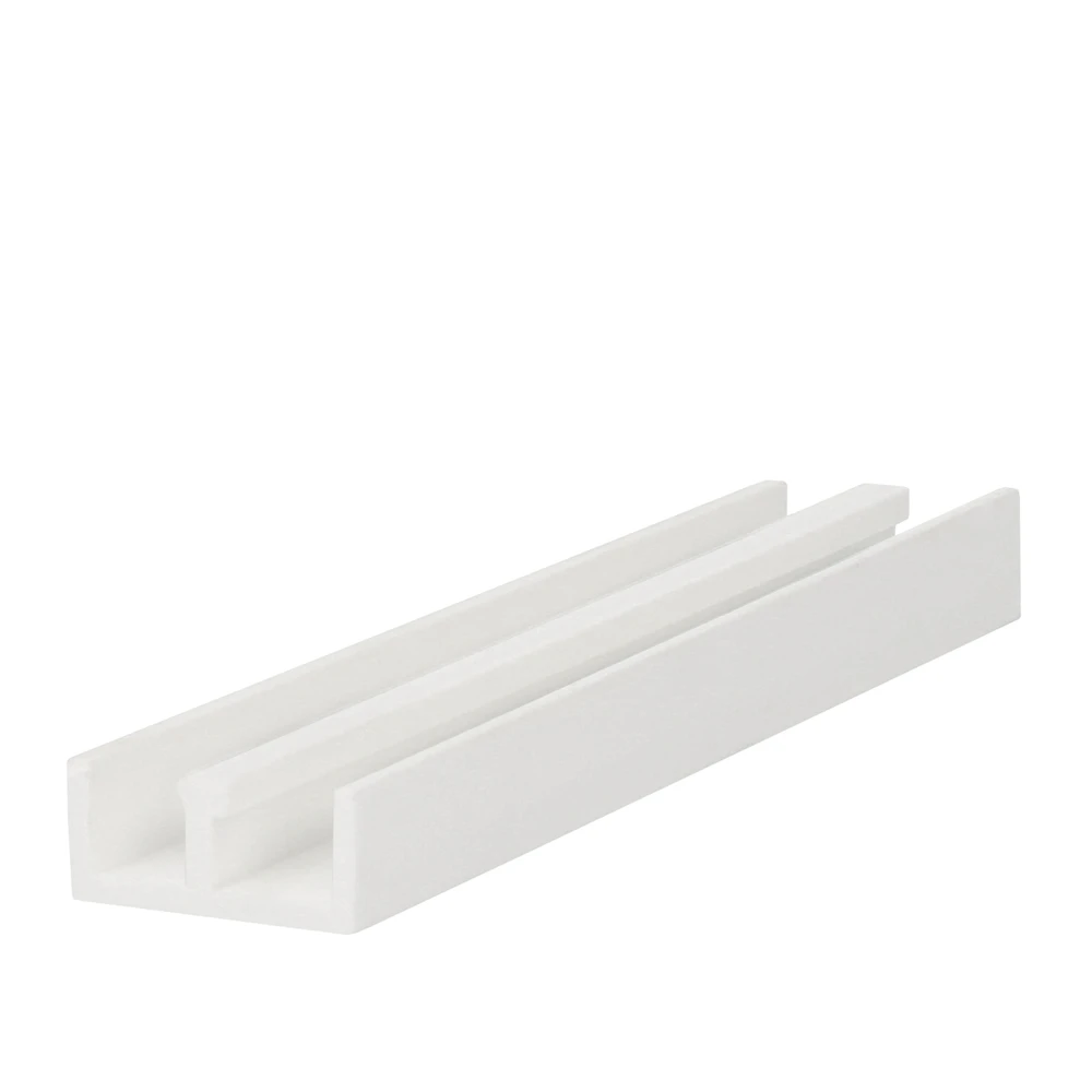 Onder schuifrailprofiel 2x6mm