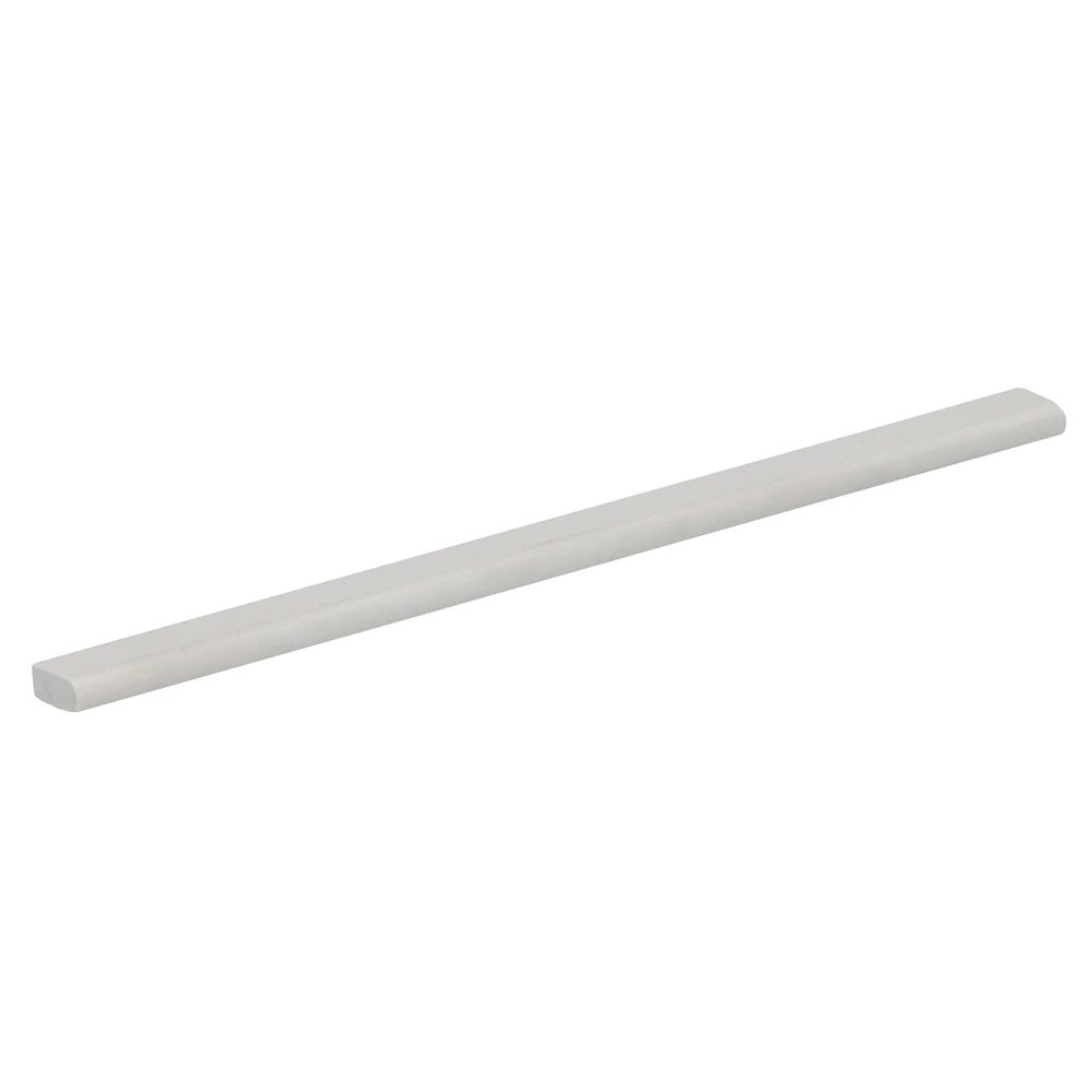Platprofiel 7x3mm, 1 zijde afgerond