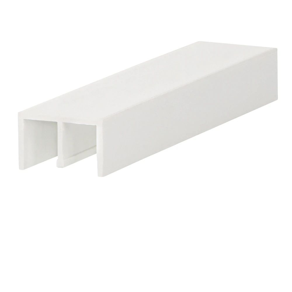 Boven schuifrailprofiel 2x6mm